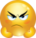 Angry Emoji Face